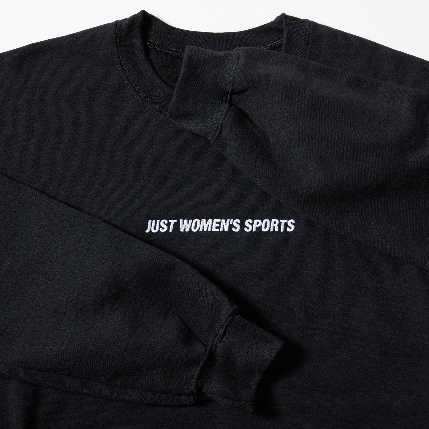 Just Women's Sports Essential Crewneck (Black)