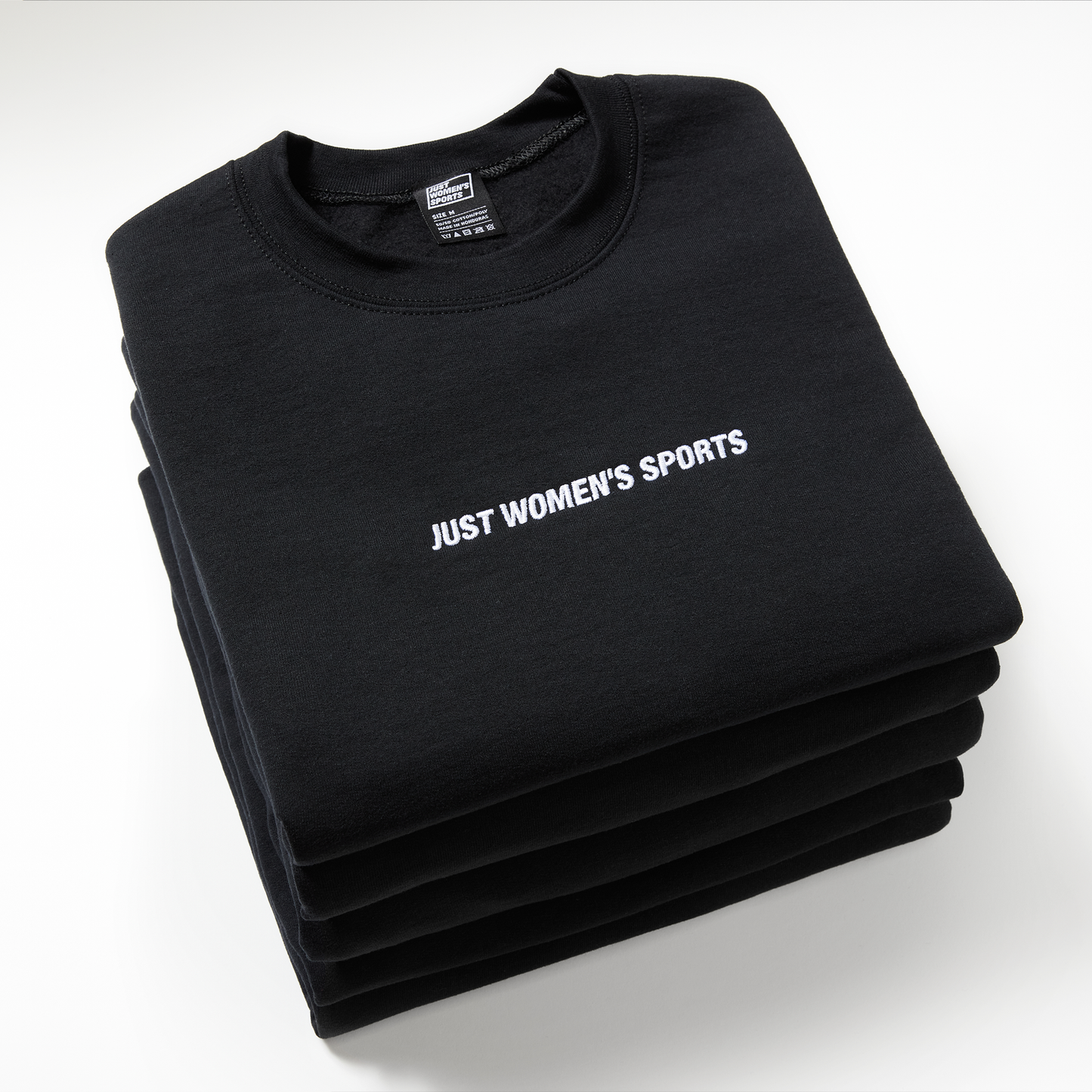 Just Women's Sports Essential Crewneck (Black)