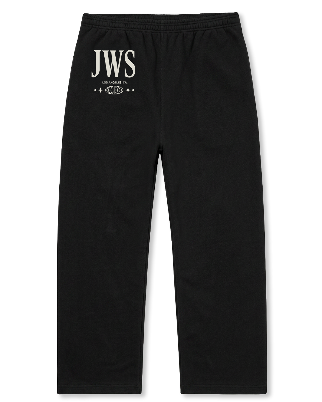 Black pants with JWS logo