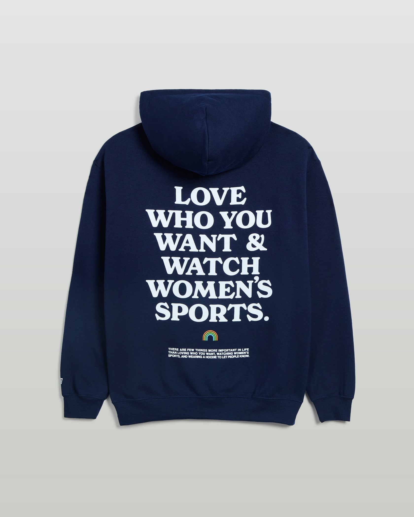 2024 Pride Hoodie Just Women's Sports